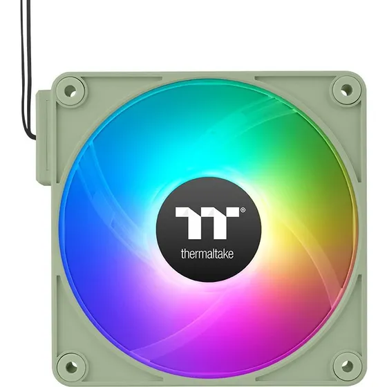Thermaltake CL-F196-PL12MG-A 120mm Grøn Ventilator 3 stk