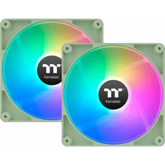 Thermaltake CT140 ARGB Matcha Grøn 140mm, 2 stk.