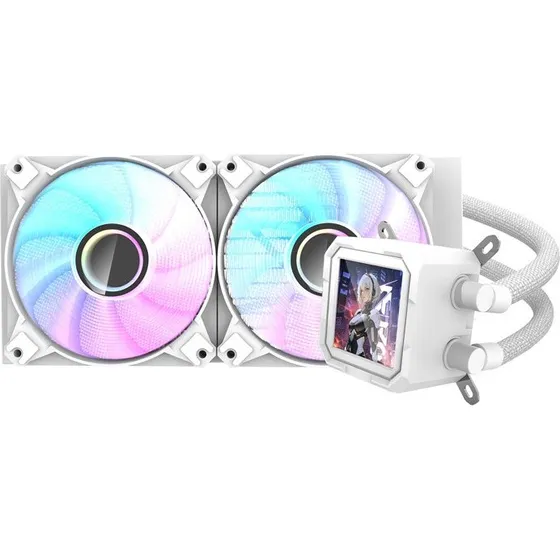 Darkflash DV240S Hvid 240mm ARGB CPU Vandkøler
