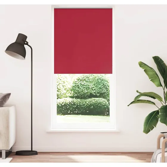 vidaXL Rullegardin Mørklægning 100x230 cm Rød