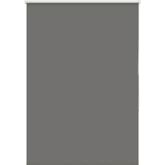 vidaXL Mørklægningsrullegardin 95x175 cm, grå, 100% polyester
