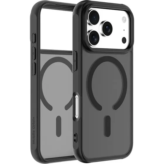 Mobile Origin Hybrid MagSafe Case, Matte Black for iPhone 17 Pro