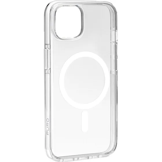 Puro Lite Mag Pro Cover til iPhone 15 Hvid