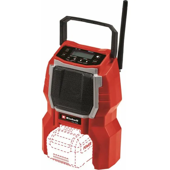 Einhell TC-RA 18 Li BT Akku Radio Uden Batteri