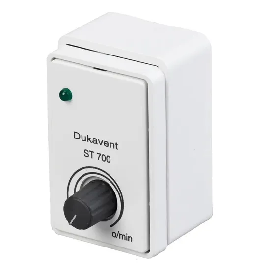Duka Regulator ST700 Hvid, trinløs hastighedsregulator