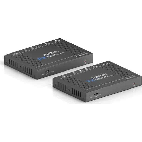 PureTools PT-HDBT-200 AV-Extender Sæt, Sort, 70 m, 4K