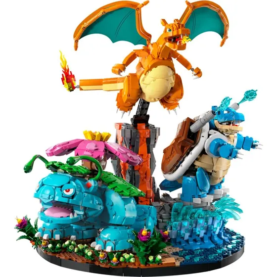 LEGO Pokémon 72153 Venusaur, Charizard og Blastoise