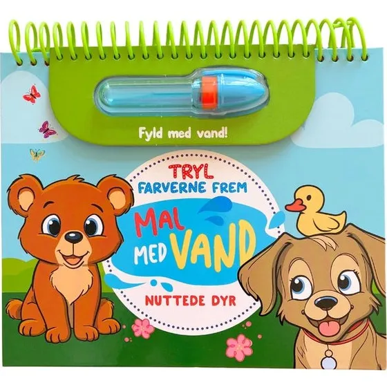 Mal med vand: Nuttede dyr