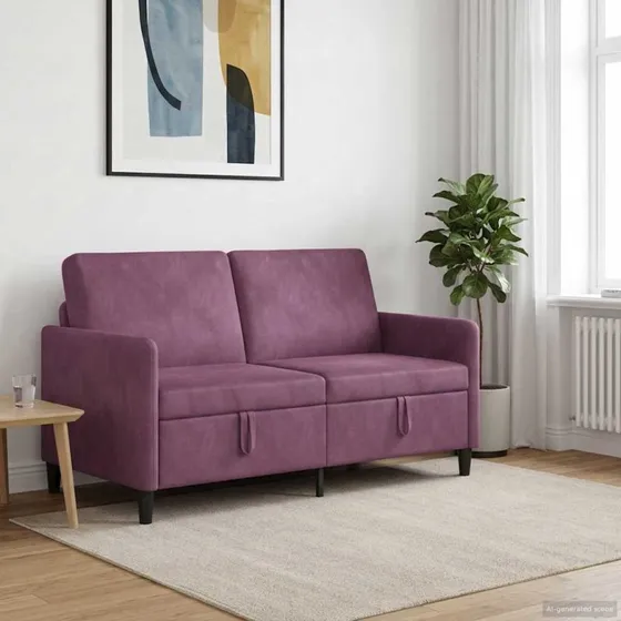 vidaXL Lilla 2-personers Sofa med Opbevaring 152 x 78 x 87 cm