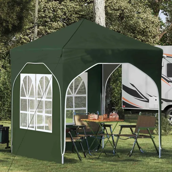 vidaXL Pop-up Festtelt 192x192x245 cm Grøn