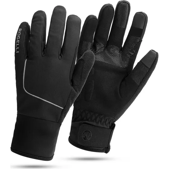 Rogelli Essential Vinterhandsker Sort L
