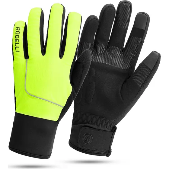 Rogelli Essential Vinterhandsker Gul, Str. S