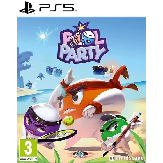 Pool Party (PS5) – Fællesskabsfylt sports- og slagsmålsspil med tilpasselige kugler