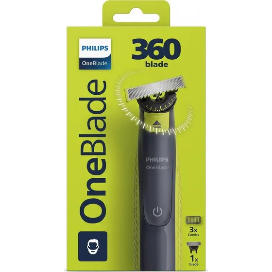 Philips OneBlade 360 QP2724, Limegrøn/Grå