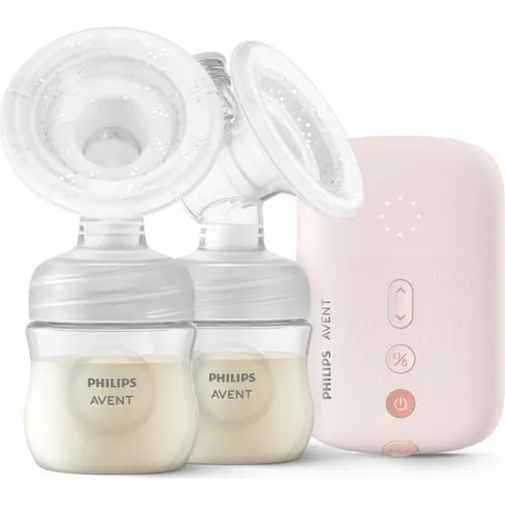 Philips Avent DUO SCF397/31 Brystpumpe, Hvid, 2 stk