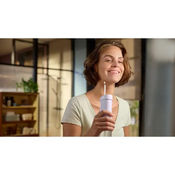 Philips Sonicare HX3333/23 trådløs mundskyller, lilla, 0,2 l