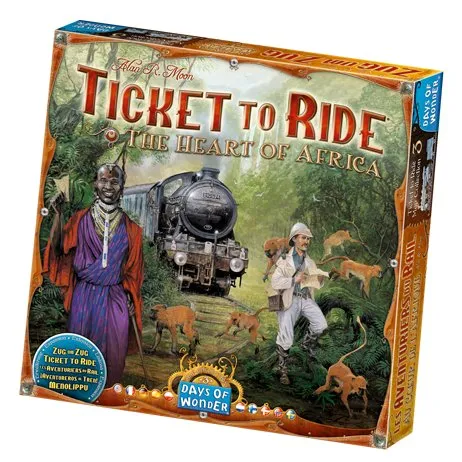 Days of Wonder Ticket To Ride - The Heart of Africa