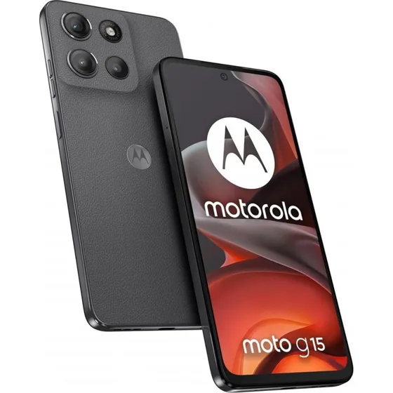 Motorola moto g15 6,72" 4/128 GB Grå Dual SIM 4G