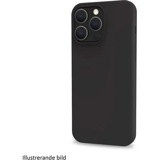 Cromo Soft Gummi Cover til iPhone 16 Pro, Sort