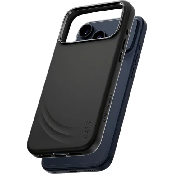 PanzerGlass CARE Feature FLOW Case Sort med MagSafe for iPhone 17 Pro Max