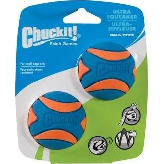Chuckit Ultra Squeaker Ball S, 5 cm, 2 stk.