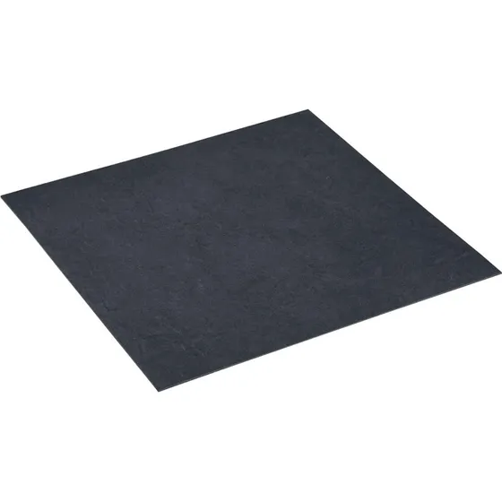 vidaXL Selvklæbende PVC-gulvplanker, 55 stk, sort, 5,11 m²