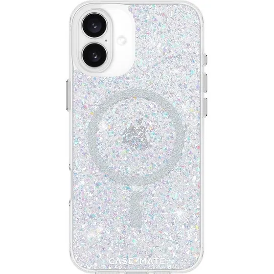 Case-Mate Twinkle Disco MagSafe til iPhone 16 Plus, Sølv