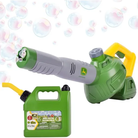 John Deere Bubble Leaf Blower & Refill Can