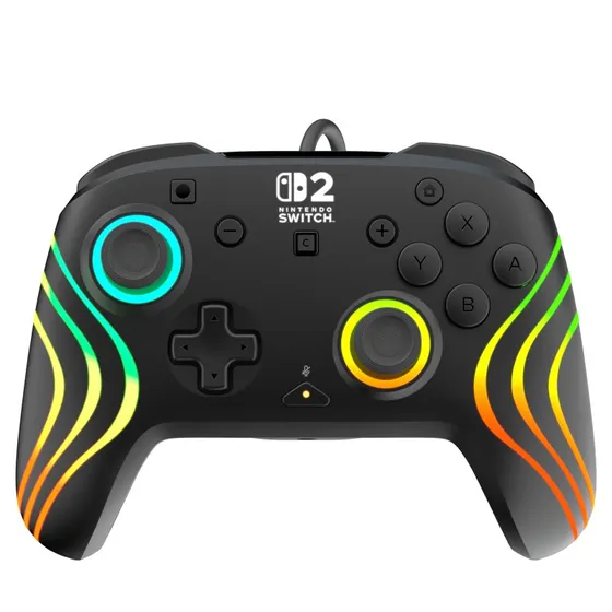 Turtle Beach Afterglow Wave - Svart - Kabeltilsluttet Controller til Nintendo Switch 2