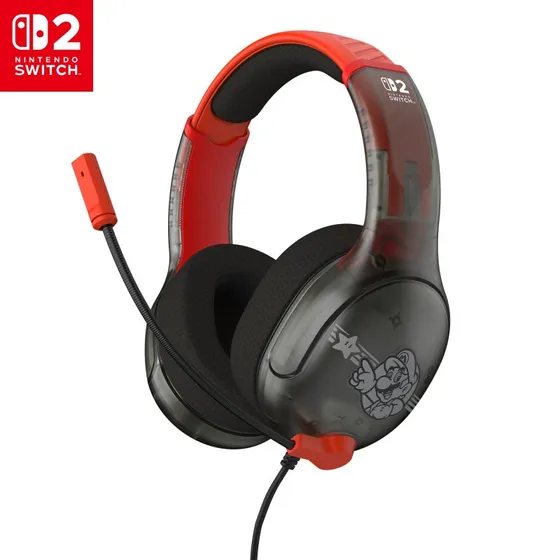 Turtle Beach Airlite Fit Wired Headset - Mario Star til Nintendo Switch 2