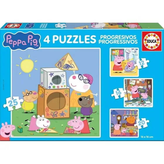 Educa Gurli Gris 12-25 Brikker Puslespil