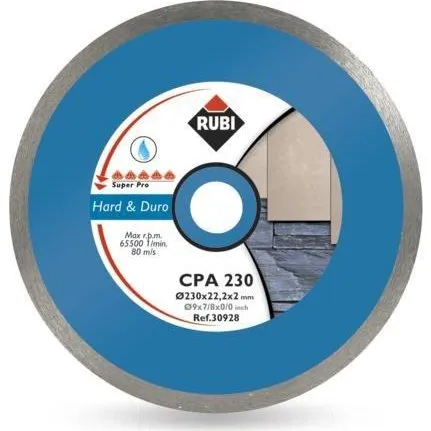 Rubi CPA SuperPro Diamantskive 250x25,4 mm