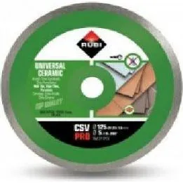Rubi Pro Diamantklinge 125mm til Keramiske Fliser