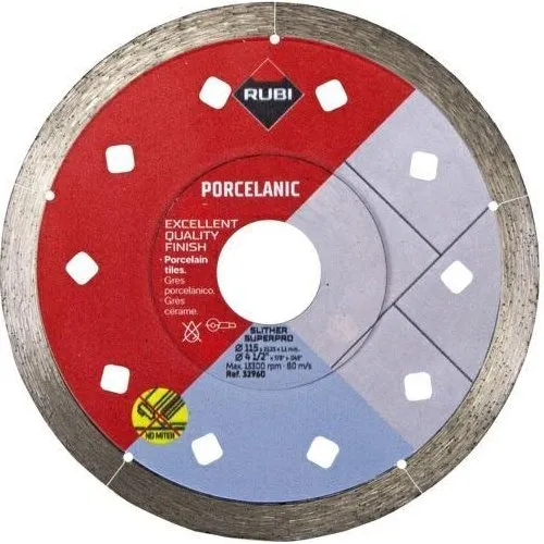 Rubi Slither SuperPro Diamantskive 125 mm til porcelæn