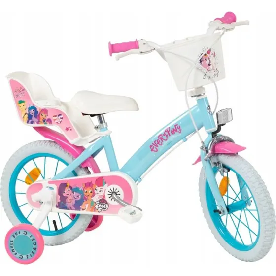 Toimsa My Little Pony Børnecykel 14" Blå/Rosa
