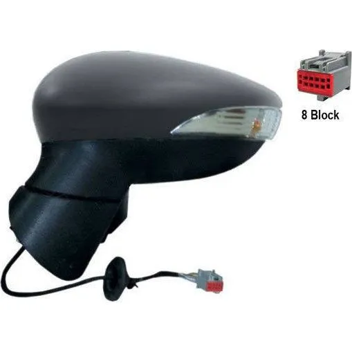 ALKAR 6113394 Sidespejl Elektrisk, Venstre, med Blinklys