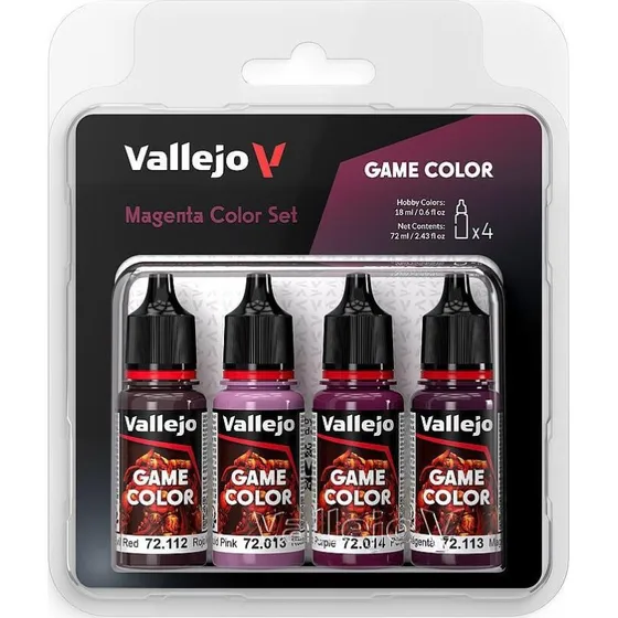 Vallejo Game Color Magenta 4x18 ml