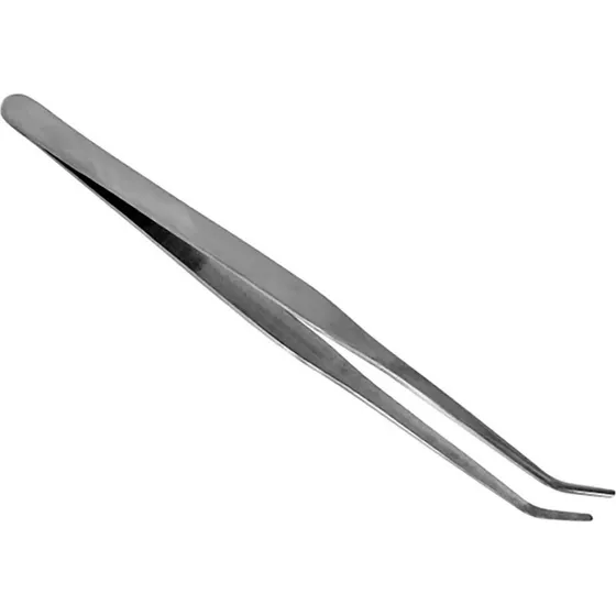Vallejo Stærk Buet Pincet 175 mm Rustfrit Stål
