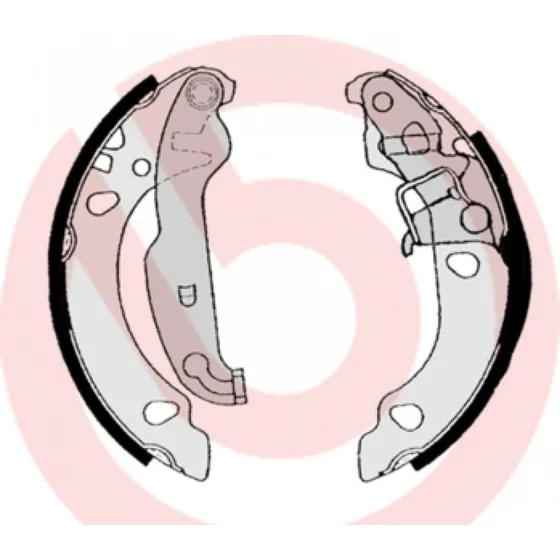 Brembo Bremsebakkesæt S 24 530 til Ford Fiesta, KA, 2000