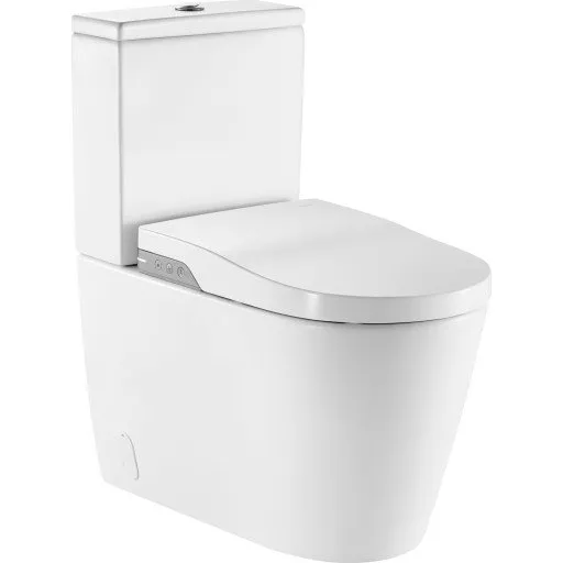 Roca Inspira In-Wash douchetoilet, hvid, gulvstående