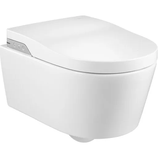 Roca Inspira In-Wash væghængt douchetoilet, hvid