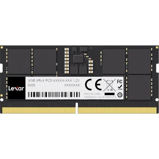 Lexar DDR5-5600 16GB SODIMM CL46 Sort
