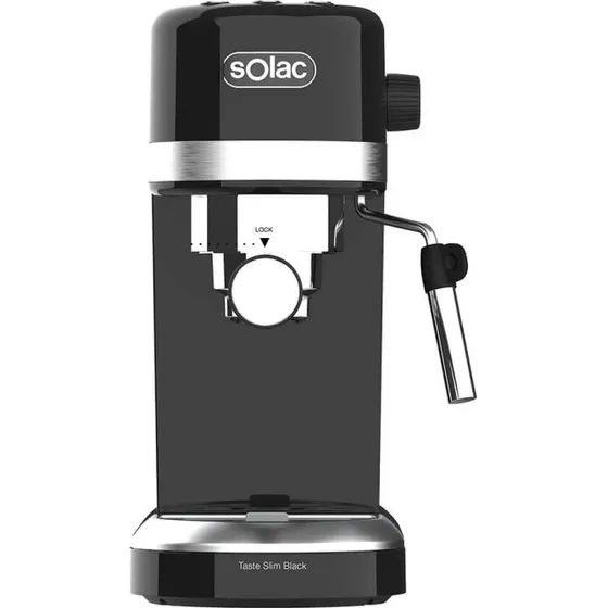 Solac Taste Slim Espressomaskine, 20 bar, Sort