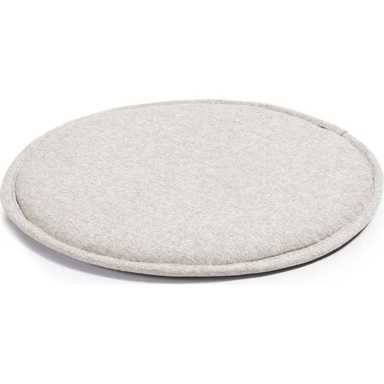 Kave Home Silke Rund Stolhynde Beige Ø35 cm