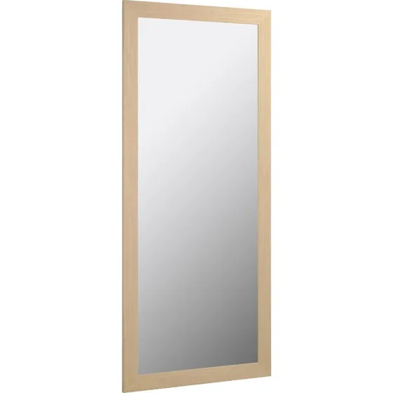 Kave Home Yvaine Vægspejl 180,5x80,5 cm natur egefinér