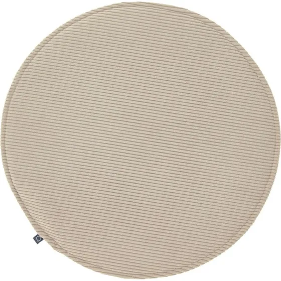 Kave Home Sora Sædehynde, beige corduroy, 35 cm