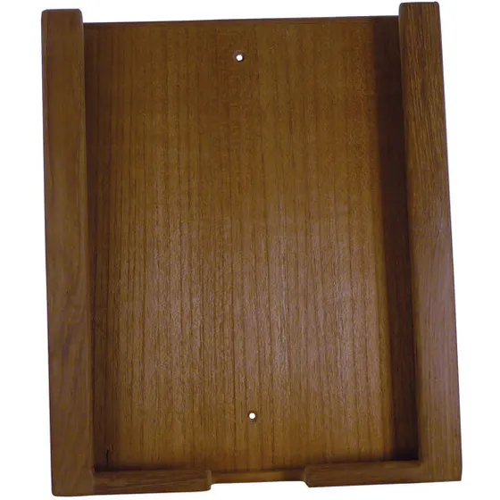Roca teak tabletholder 20,4 x 2,5 x 24,4 cm