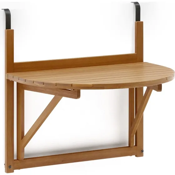 Kave Home Amarilis Foldbart Altanbord i Akacietræ (50x70 cm)