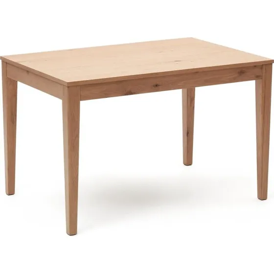 Kave Home Yain udtræksbord i egefinér, 120/180x80 cm