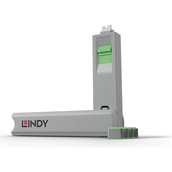Lindy 40426 USB-C Portblokering Grøn 4 stk.
